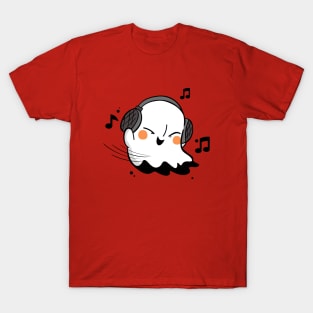 Ghost and music T-Shirt